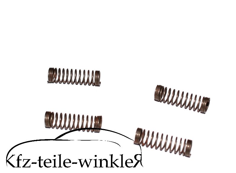 Federnsatz 4 teilig für Drehschieber Motor Trabant 601