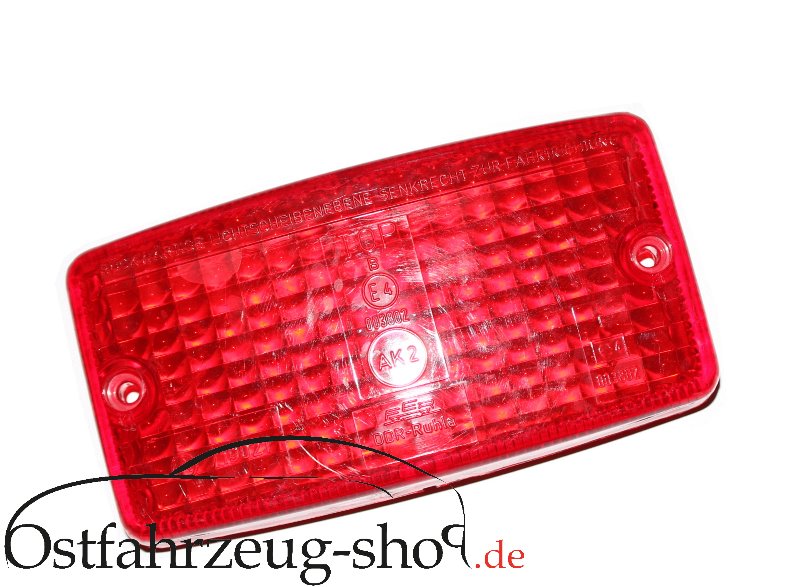Lichtscheibe für Nebelschlussleuchte Trabant 601, Wartburg, Barkas