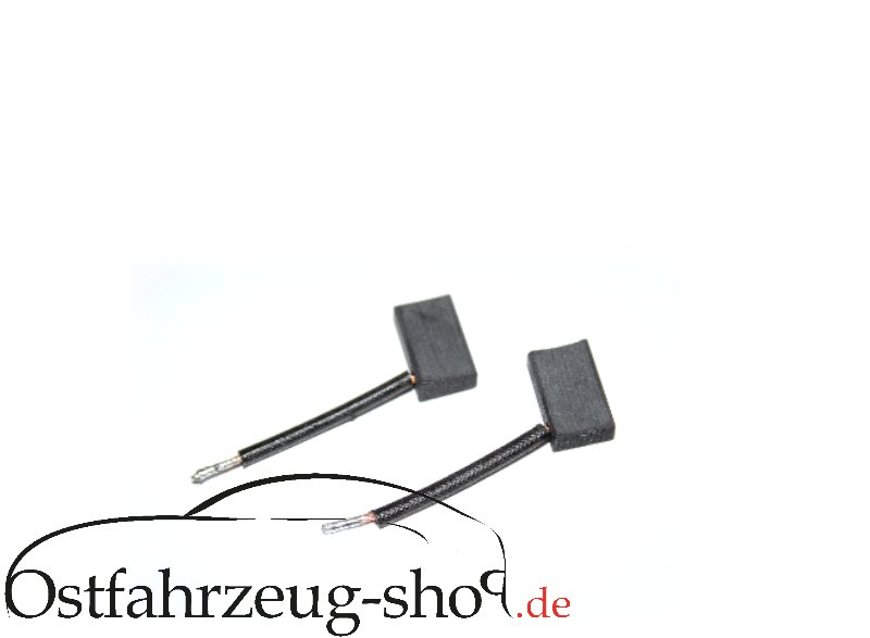 Set-Kohlebürsten für 12V Drehstromlichtmaschine Trabant 601, 1.1,Wartburg, Barkas B1000