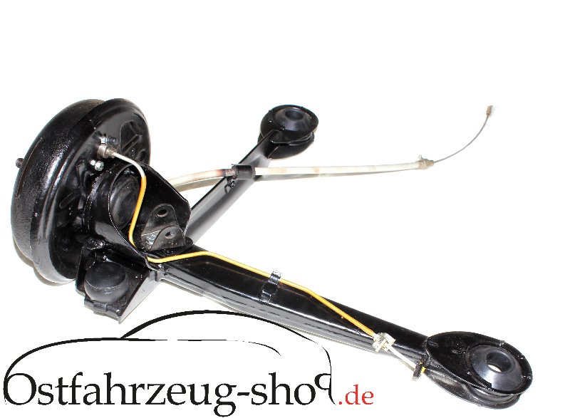 Dreieckslenker links hinten komplett für Blattfederausführung Trabant 601