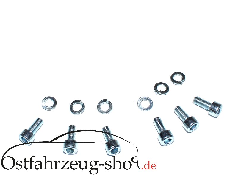 Montageschrauben 12-teilig für 200er Kupplungsautomat Barkas B1000 Wartburg 353