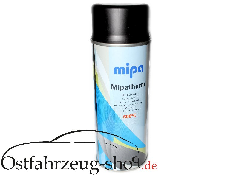 Farbspray 1K Thermolack bis 800°C für Trabant, Wartburg, Barkas B1000