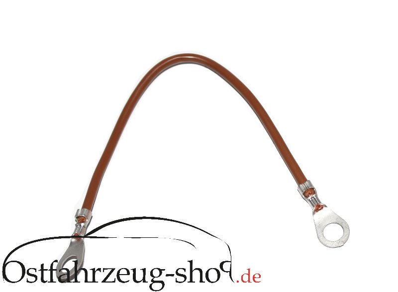 Massekabel zwischen Hilfsrahmen und Getriebe / Motor Trabant 601