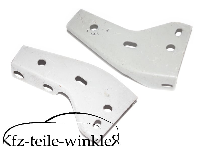 Set original Stoßstangenhalter vorne für eckige Stoßstange Trabant 601