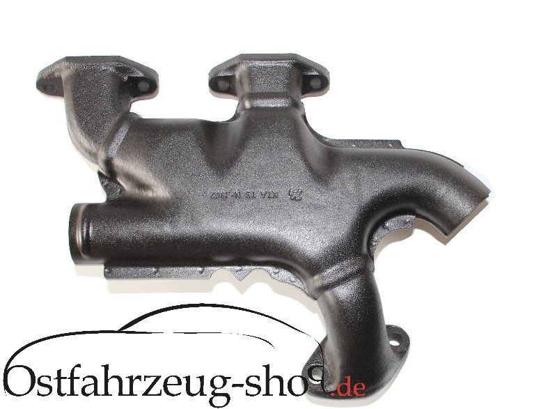 Krümmer Heizungskrümmer m. Heizungsblech f. Trabant 601 aufgearbeitetes Ausbauteil!