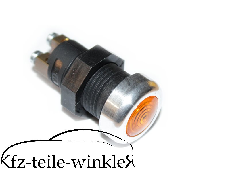 Kontrollleuchte gelb f. Trabant , Wartburg, Barkas B1000, Multicar