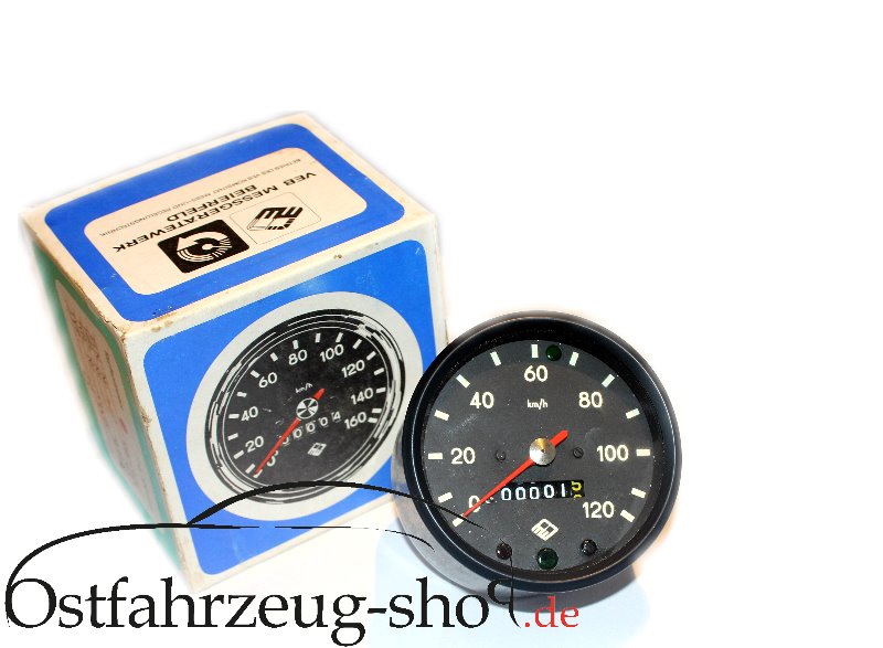 original Tacho ohne Tageskilometerzählwerk f. Trabant 601