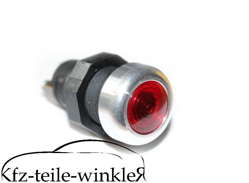Kontrollleuchte rot für Trabant , Wartburg, Barkas B1000, Multicar