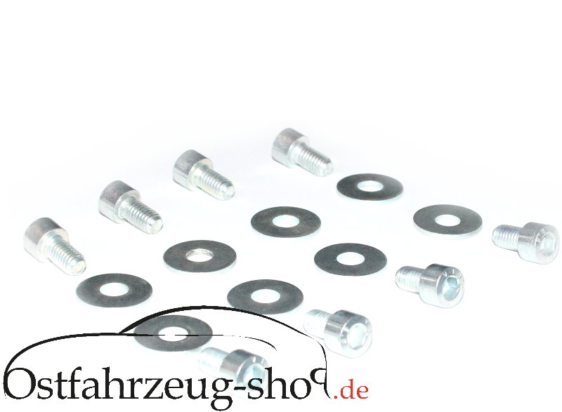 Sitz - Montageschrauben 16-teilig für Trabant 601, 1.1