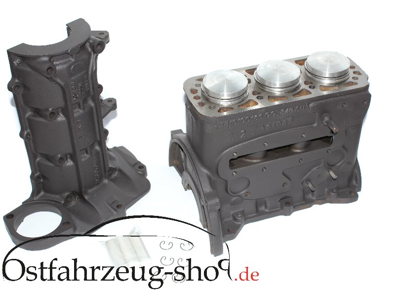 Motorblock / Zylinderblock 45/ 50PS für Wartburg 353, Barkas B1000 im Austausch