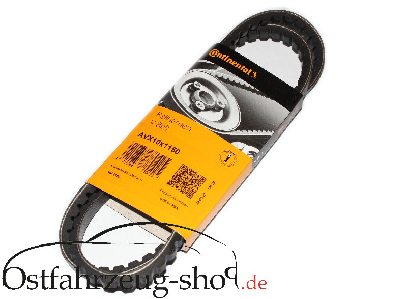 Standart Keilriemen 10x1150 für Wartburg, Barkas, B1000