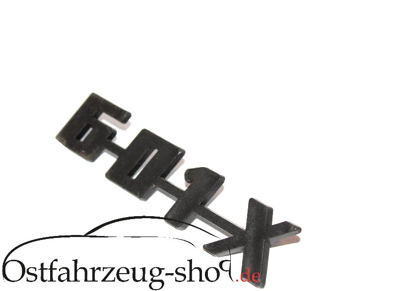 Schriftzug " 601X" für Trabant 601 original Ersatzteil