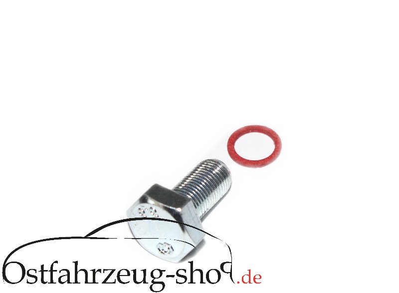 Verschlussschraube für Rücklaufanschluß Tank Trabant 601