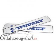 Set original - Kennzeichen /Nummernschild mit Trabant Logo 