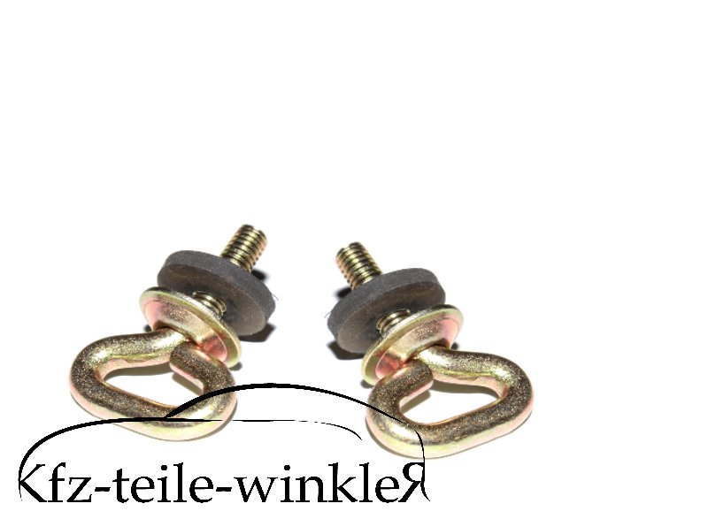 4-teiliger Montageschrauben -Satz für Attrappe Trabant 601, 1.1